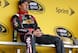 A post-Indy 500 Kurt Busch waits to be introduced to the crowd at Charlotte.