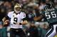 Brees faces a tougher division and has less weapons around him to ease the pressure in 2014.