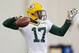 Wide receiver Davante Adams jumping up the depth chart is one intriguing storyline for the Packers' OTAs.