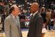 Mike Dunleavy (L) and Byron Scott have both interviewed for the Lakers' opening.