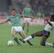 Lothar Matthaus in action for Germany against England in 1990