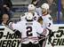 The top pair defensemen for Chicago played well.