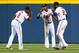 Justin Upton, B.J. Upton and Jason Heyward.