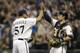 Francisco Rodriguez and Jonathan Lucroy.