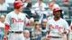 Chase Utley and Jimmy Rollins.
