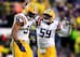 LSU defensive ends Danielle Hunter (left) and Jermauria Rasco (right)
