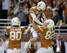 For lack of a better option, Swaim (82) remains Texas' starting tight end.