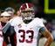 Alabama will look to linebacker Trey DePriest to be the veteran presence in the middle of the defense this season.