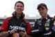 Jason Ratcliff (l) and Matt Kenseth