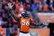Nate Irving could lead the Denver Broncos' competition at middle linebacker.