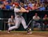 Cardinals left fielder Matt Holliday gets a hit against the Royals on June 4.