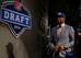 Former LSU receiver Odell Beckham takes the stage at Radio City Music Hall after being selected by the New York Giants in the 2014 NFL draft.