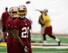 Rookie corner Bashaud Breeland has made an impression during OTAs, although not always a positive one.