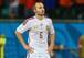 Despite some exquisite passes, Andres Iniesta was quiet by his usual standards.