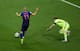 Robben scored twice during a mercurial display.
