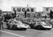Rindt's car (left) at the 1965 24 Hours of Le Mans.