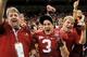Safety Vinnie Sunseri, shown celebrating the first of his two national championships, turned out to be the surprise of Alabama's 2011 signing class.