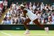 Serena Williams during her last match at the 2013 Wimbledon championships.