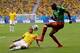 Dani Alves was at fault for Cameroon's first goal.