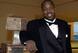 Suggs with the Lombardi Award in 2002.