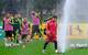 Training was damp and grisly.