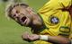 Neymar was the victim of some tough challenges.