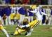 LSU kicker Colby Delahoussaye