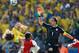 Claudio Bravo was inspirational as Chile captain.