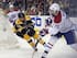 Markov and Boston Bruins forward Jarome Iginla.