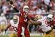 The burden is heavy for 34-year old Carson Palmer as the Cardinals try to navigate the rugged NFC West.