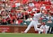 Oscar Taveras gets a hit against the Giants on June 1.