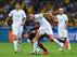 Nabil Bentaleb in his last World Cup 2014 game against Russia.