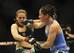 Jessica Eye (right) was the former No. 1 women's flyweight in the world.