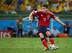 FORTALEZA, BRAZIL - JULY 04: James Rodriguez of Colombia shoots and scores his team's first goal on a penalty kick during the 2014 FIFA World Cup Brazil Quarter Final match between Brazil and Colombia at Castelao on July 4, 2014 in Fortaleza, Brazil. (P