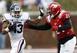 Acker (right) had 46 tackles in his senior season at SMU.