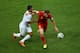 Jan Vertonghen in action during Belgium's World Cup win over the USA.