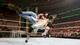 Luke Harper takes a ride to the canvas courtesy of a Samoan Drop.