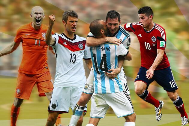 2014 FIFA World Cup: Power Ranking Top 100 Players