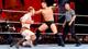 The Miz readies a punch for Sheamus.