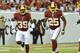 Chase Minnifield (No. 25) is one of a few players with an uncertain future in Washington.