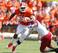 Senior running back D.J. Howard is shown here. He will be one of the guys battling for the starting running back job.