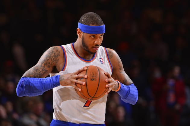 2. Carmelo Anthony, New York Knicks