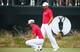 Rickie Fowler (left) and Sergio Garcia looked like they were teammates, and played like it.