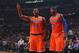 The Knicks will bring back the orange jerseys next season, but will they bring back a familiar veteran? Or perhaps a new veteran influence?