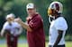 Jay Gruden wasted no time in making changes after arriving in Washington.
