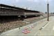 Jeff Gordon leads the field at the start of the 1998 Brickyard 400.