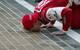 Bill Elliott hadn't won a race in a long time when he kissed the bricks in 2002.