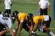 Stephon Tuitt lines up at left defensive end.