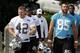 Tight end Mike McNeill (right)
