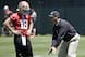 Rookie quarterback Kory Faulkner (left) did not make it to the initial wave of 49ers' roster moves.